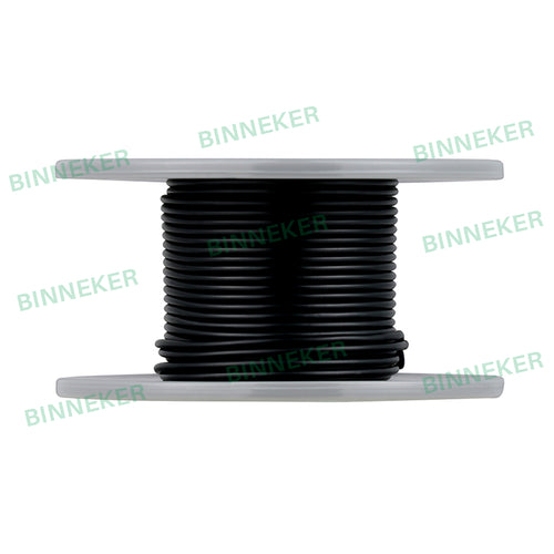 BINNEKER 30 Gauge Silicone Wire Black 50 ft/100 ft/250 ft