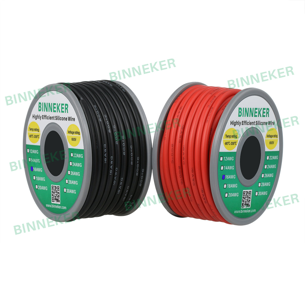 16 AWG Silicone Electrical Wire – 50 Ft Brown, Tinned Copper, High Temp Resistant (-60°C To 200°C) - View #7