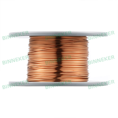 BINNEKER 22 AWG Magnet Wire Enameled Copper Wire Enameled Magnet Winding Wire Natural 0.0256