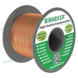 30 AWG Magnet Wire Enameled Copper Wire Enameled Magnet Winding Wire Natural 0.0098" Diameter 1.0 lb