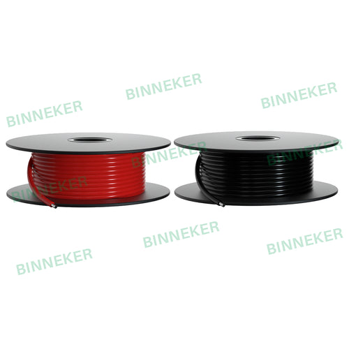 18 Gauge PVC 1007 Solid Electric Wire Red and Black Each 100 ft 18 AWG 1007 Hook Up Wire 300V Solid Tinned Copper Wire