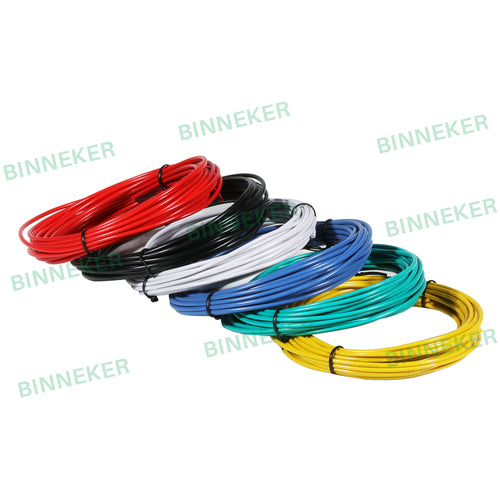 22 Gauge PVC 1007 Solid Electric Wire Kit 6 Color Each 20 ft 22 AWG 1007 Hook Up Tinned Copper Wire