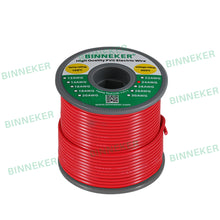 Load image into Gallery viewer, 24 Gauge PVC 1007 Solid Electric Wire Red 100 ft 24 AWG 1007 Hook Up Wire 300V Solid Tinned Copper Wire