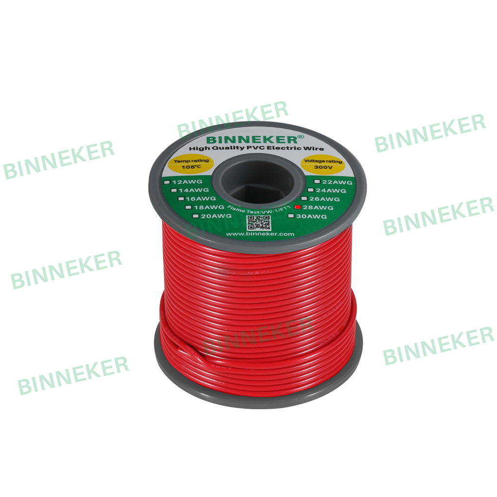 Filo Knar Solido Brand Rex UL1423 28 AWG Giallo | 100 Piedi Per Piscina O Wire Wrap