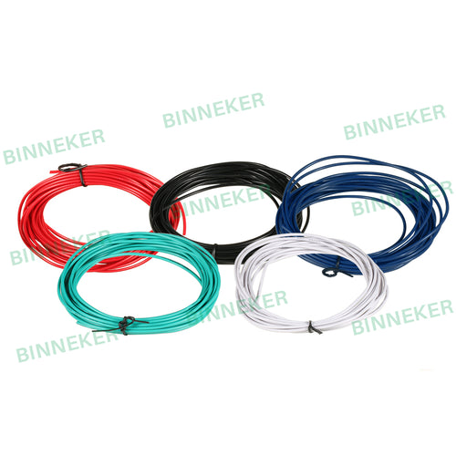 30 Gauge PVC 1007 Solid Electric Wire Kit 5 Color Each 20 ft 30 AWG 1007 Hook Up Tinned Copper Wire