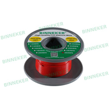 Load image into Gallery viewer, 30 Gauge PVC 1007 Solid Electric Wire Red 100 ft 30 AWG 1007 Hook Up Tinned Copper Wire