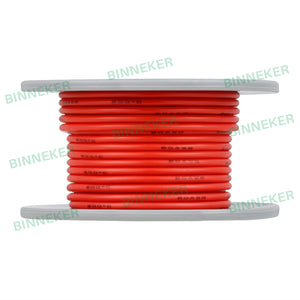 BINNEKER 20 Gauge Silicone Wire Red 50 ft/100 ft