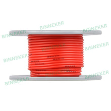 Load image into Gallery viewer, BINNEKER 26 Gauge Silicone Wire 30 strands of 0.08 mm Red 50 ft/100 ft