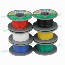 Load image into Gallery viewer, BINNEKER 26 Gauge Silicone Wire 6 colors  (each color 32.8 ft)