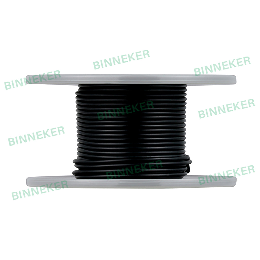 BINNEKER 30 Gauge Silicone Wire Black 50 ft/100 ft/250 ft