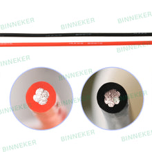 Load image into Gallery viewer, BINNEKER 14 AWG Silicone Wire 400 strands 0.08 mm tinned copper wire