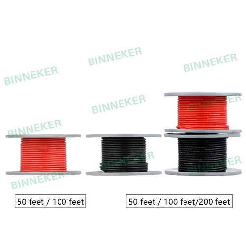 22 Gauge Silicone Wire 50 feet /100 feet/ 200 feet tinned copper wire