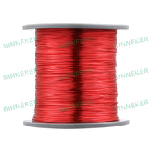 Load image into Gallery viewer, BINNEKER 26 AWG Magnet Wire Enameled Copper Wire Enameled Magnet Winding Wire Red 0.0157&quot; Diameter 1.0 lb