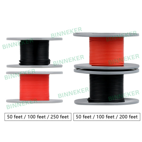 28 Gauge Silicone Wire 50 feet/100 feet/200 feet/250 feet tinned copper wire
