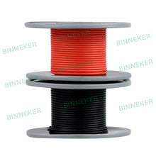 Load image into Gallery viewer, BINNEKER 28 Gauge Silicone Wire 200 ft (Red and Black Each Color 100 ft)
