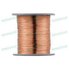 Load image into Gallery viewer, BINNEKER 30 AWG Magnet Wire Enameled Copper Wire Enameled Magnet Winding Wire Natural 0.0098&quot; Diameter 1.0 lb